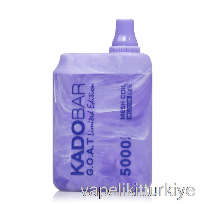 Vape Elektronik Sigara Kado Bar Br5000 Tek Kullanımlık Yaban Mersini Nane